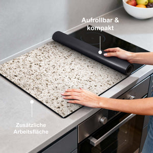 Mandelgranit - Herdabdeckplatte