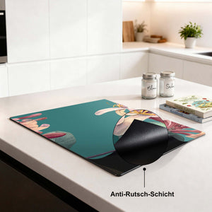 Botanical Elegance – Herdabdeckplatte