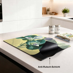 Botanical Glow – Herdabdeckplatte