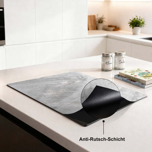 Betonfluss – Herdabdeckplatte