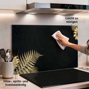 Golden Fern Touch Küchenrückwand