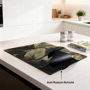 Golden Leaves – Herdabdeckplatte