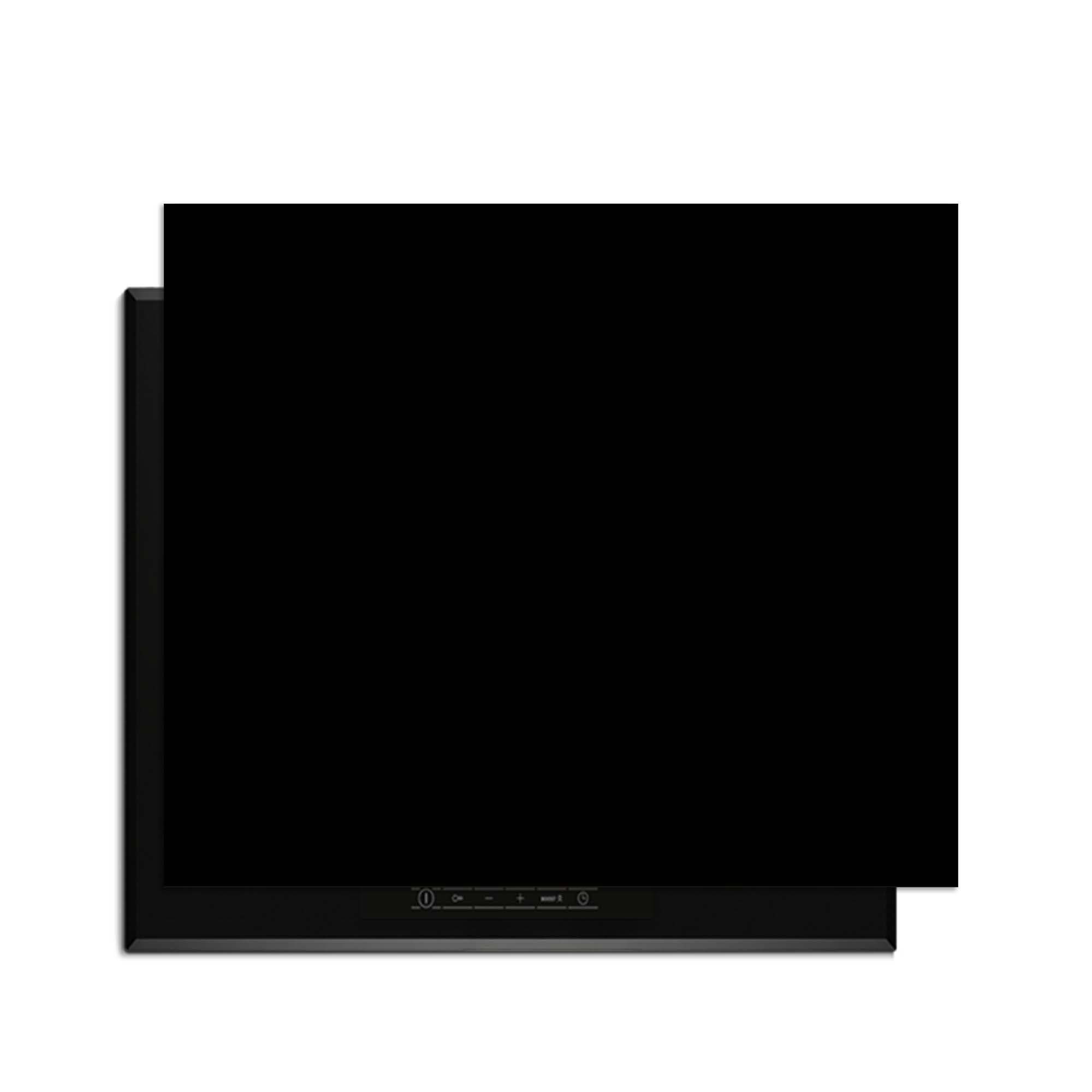 Pure Black - Herdabdeckplatte für einen modernen Look in jeder Küche.