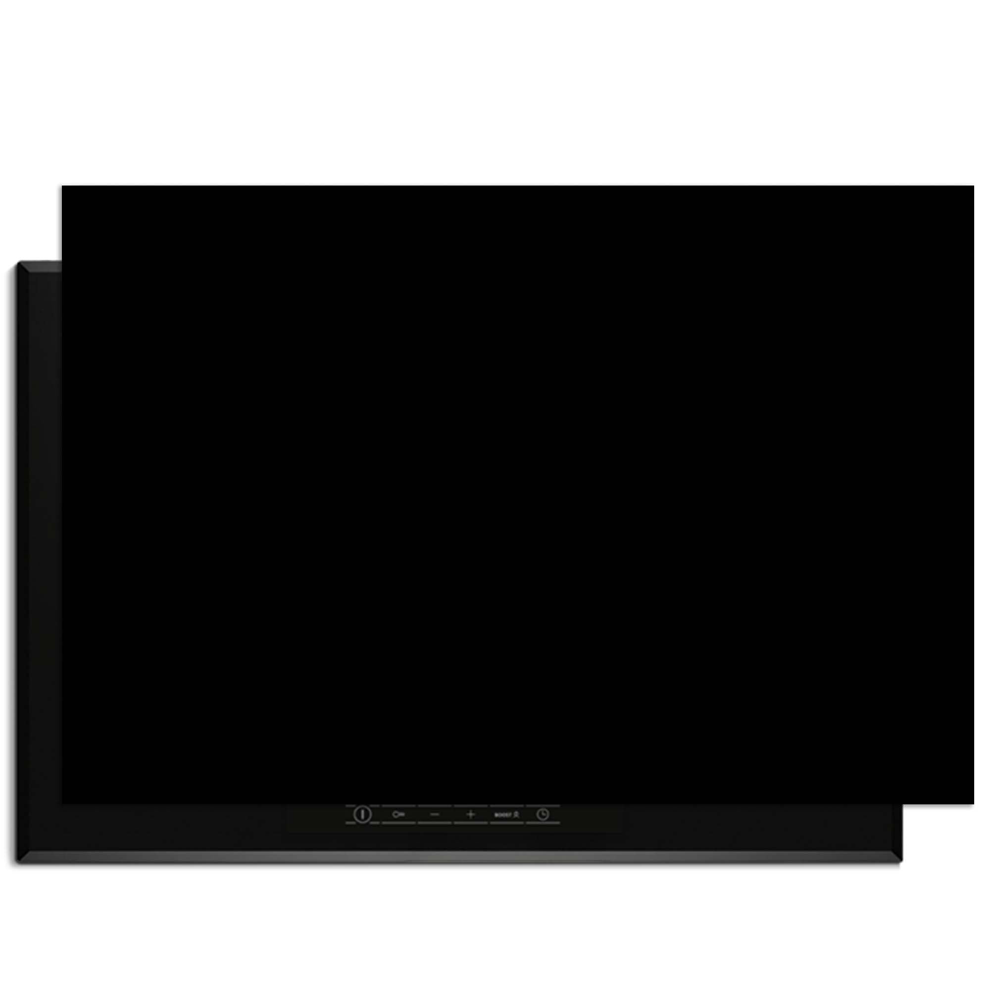 Pure Black - Herdabdeckplatte für einen eleganten und modernen Küchenlook.