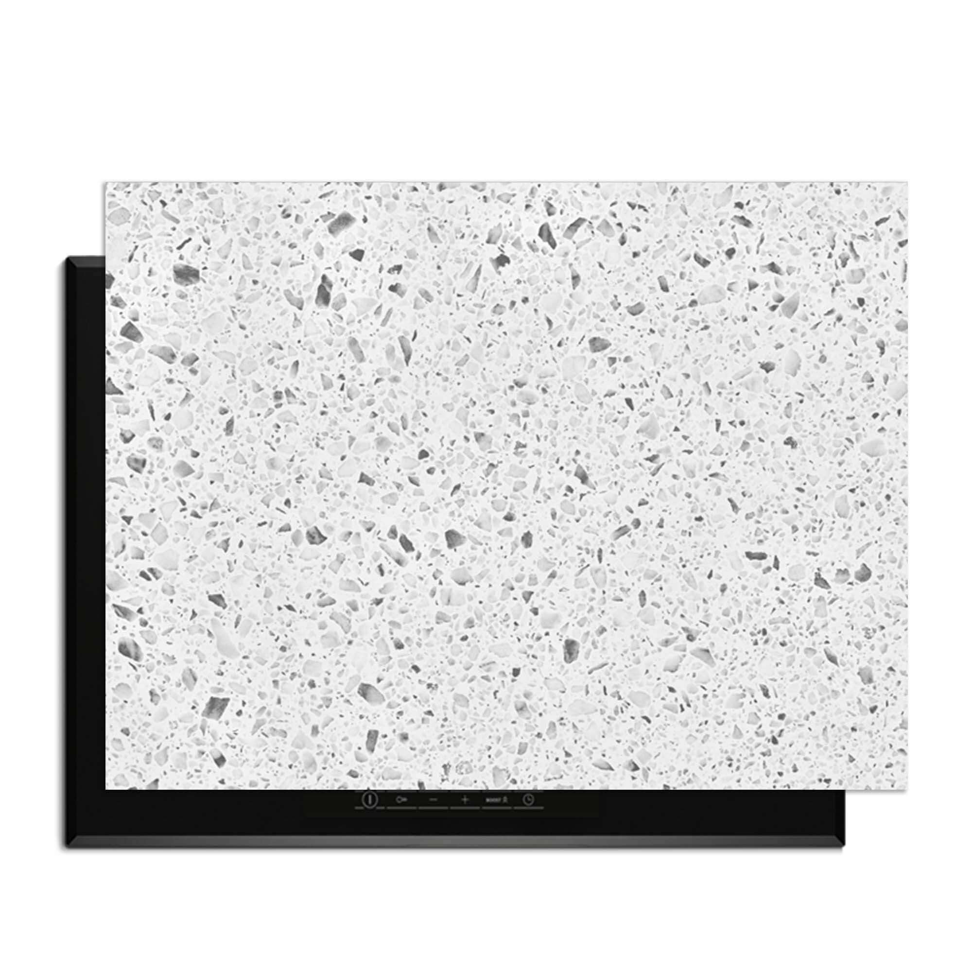 Nordic Quartz - Herdabdeckplatte für Induktionskochfelder, stilvoller Schutz vor Kratzern und Abrieb.