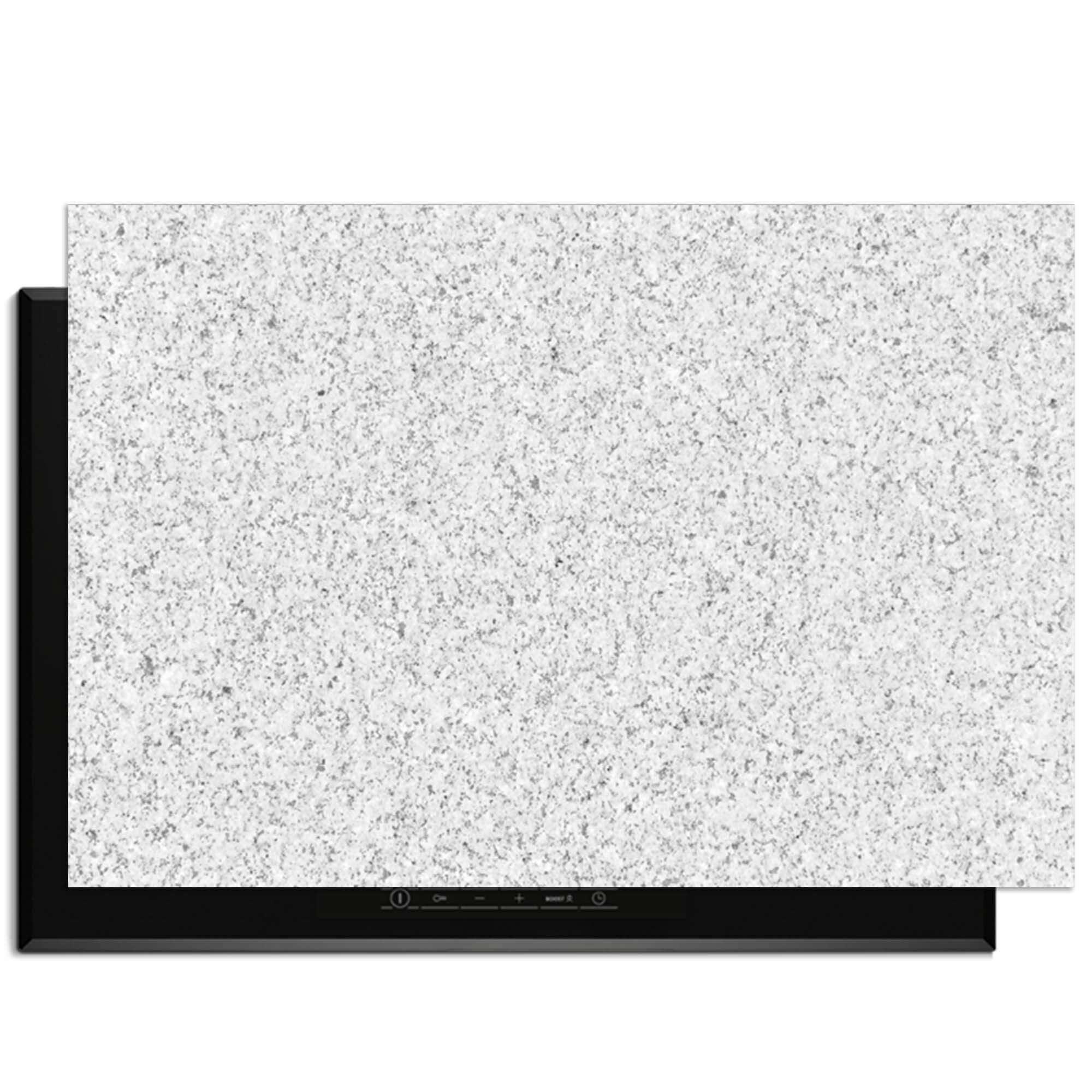 Arctic Granite - Herdabdeckplatte zum Schutz Ihres Induktionskochfelds mit Granitmotiv.