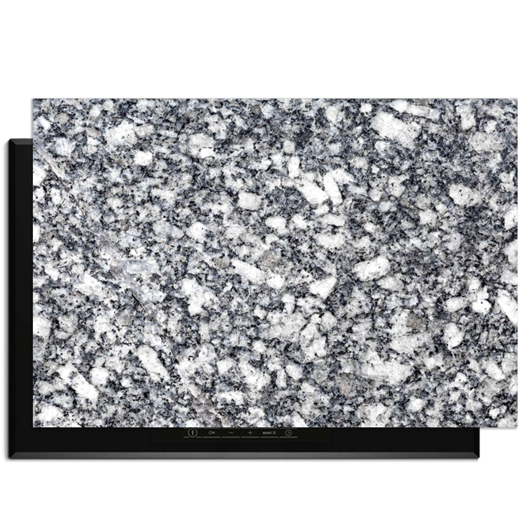 Midnight Granite - Herdabdeckplatte, luxuriöse Granittextur für Ihr Induktionskochfeld.
