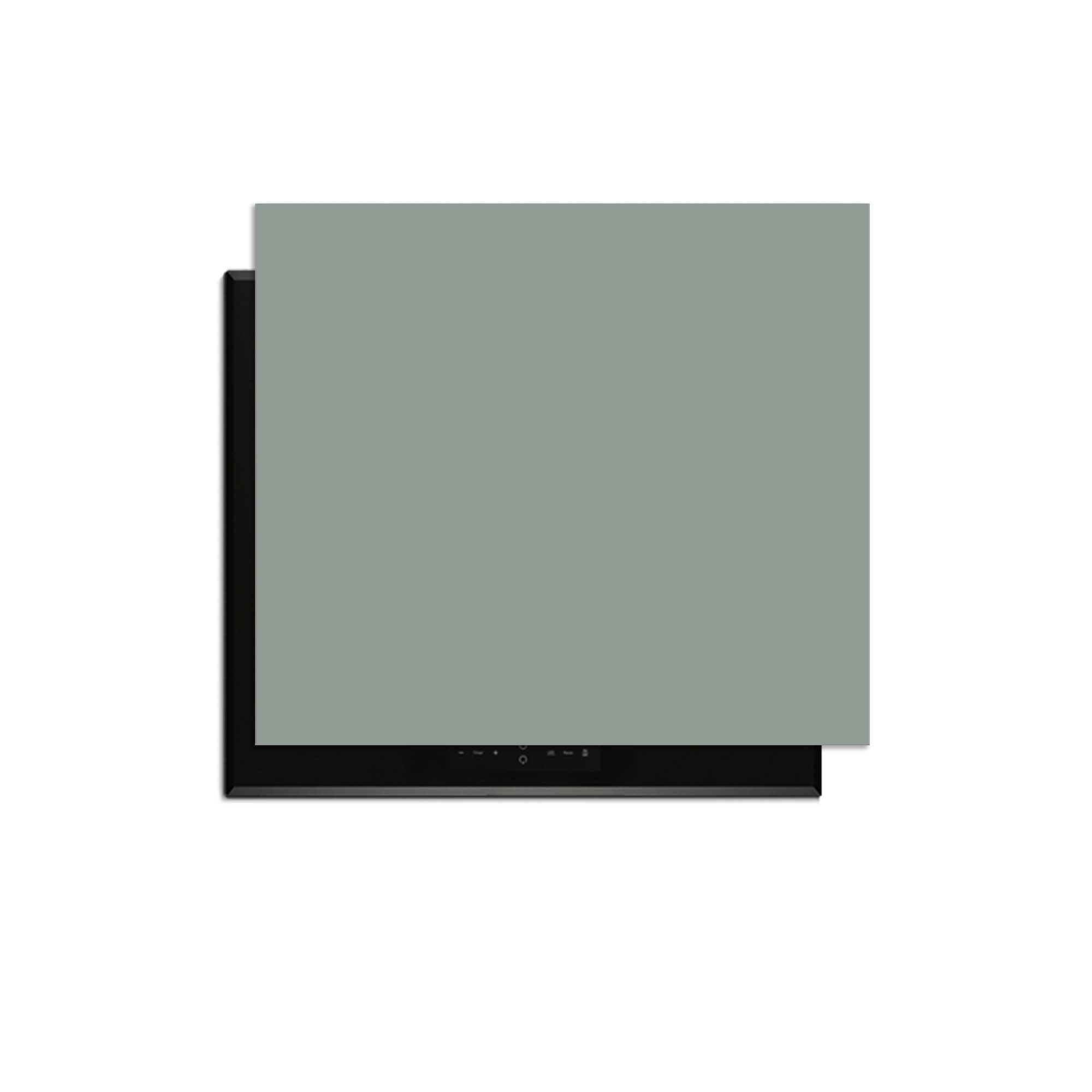 Iceberg Green - Herdabdeckplatte auf einem Induktionskochfeld mit modernem Look