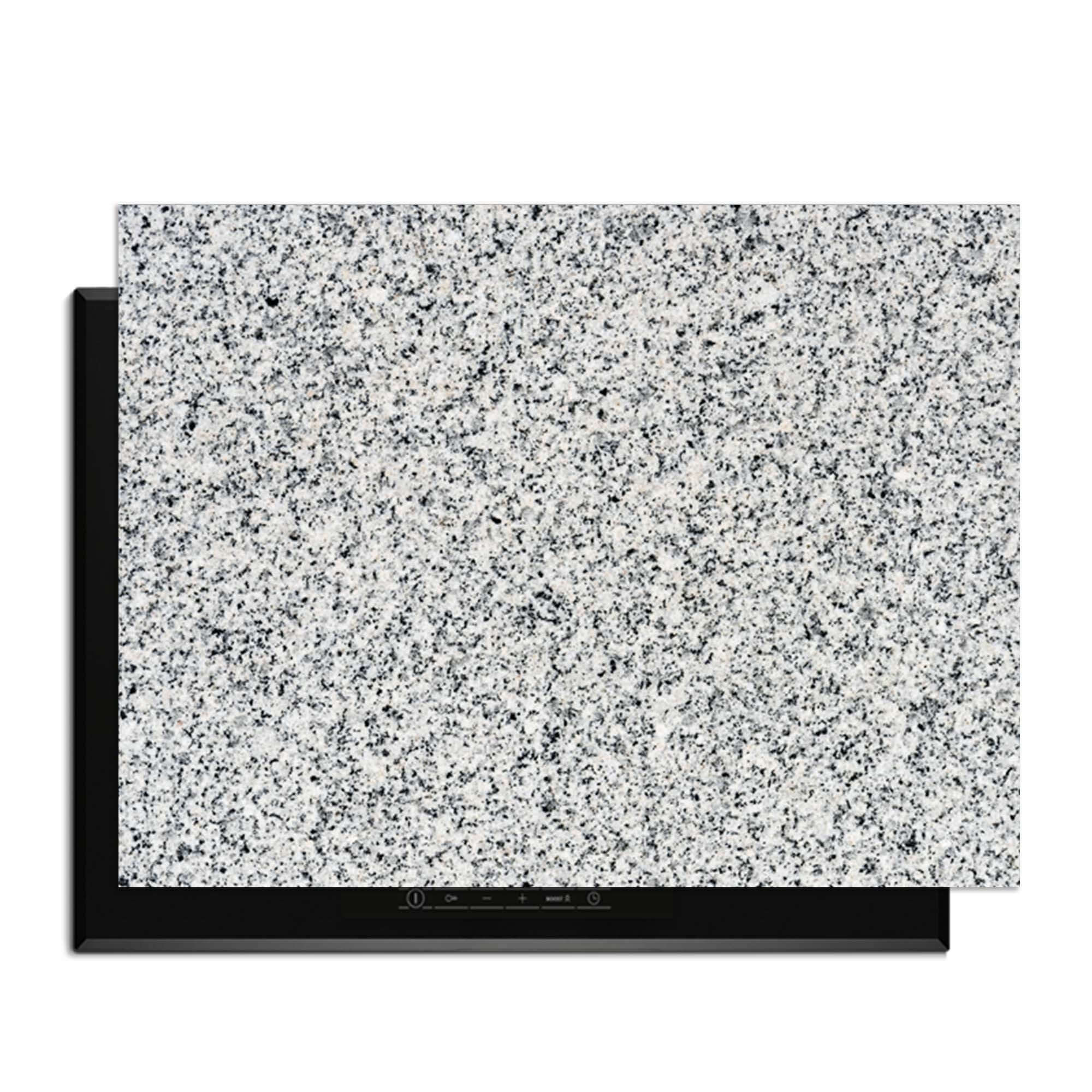 Nordic Mist - Herdabdeckplatte mit dezentem Granitmuster, der Ihr Kochfeld schützt.