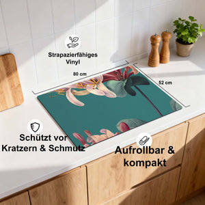 Botanical Elegance – Herdabdeckplatte