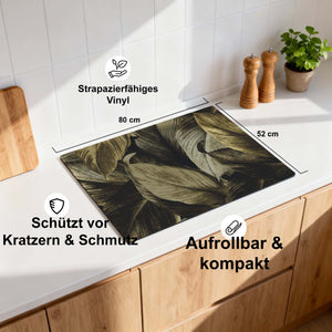 Golden Leaves – Herdabdeckplatte