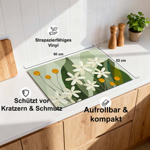 Elfenbeinkugeln - Herdabdeckplatte