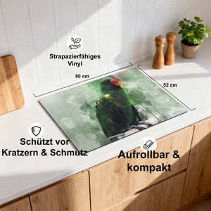 Jungle Parrot - Herdabdeckplatte