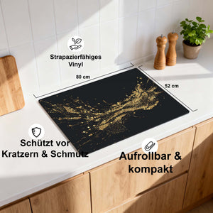 Golden Splash - Herdabdeckplatte