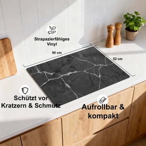 Marmorkohle - Herdabdeckplatte