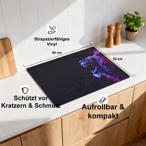 Neon Roar – Herdabdeckplatte