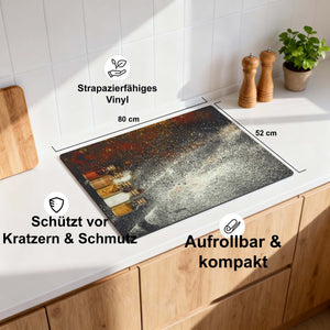 Gewürzflaschen – Herdabdeckplatte