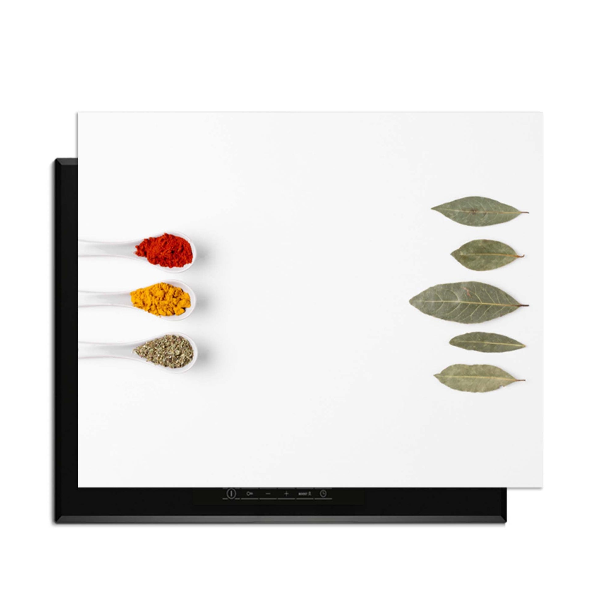 Bay & Blend - Herdabdeckplatte mit Gewürzen und Lorbeerblättern gegen Induktionskochfelder