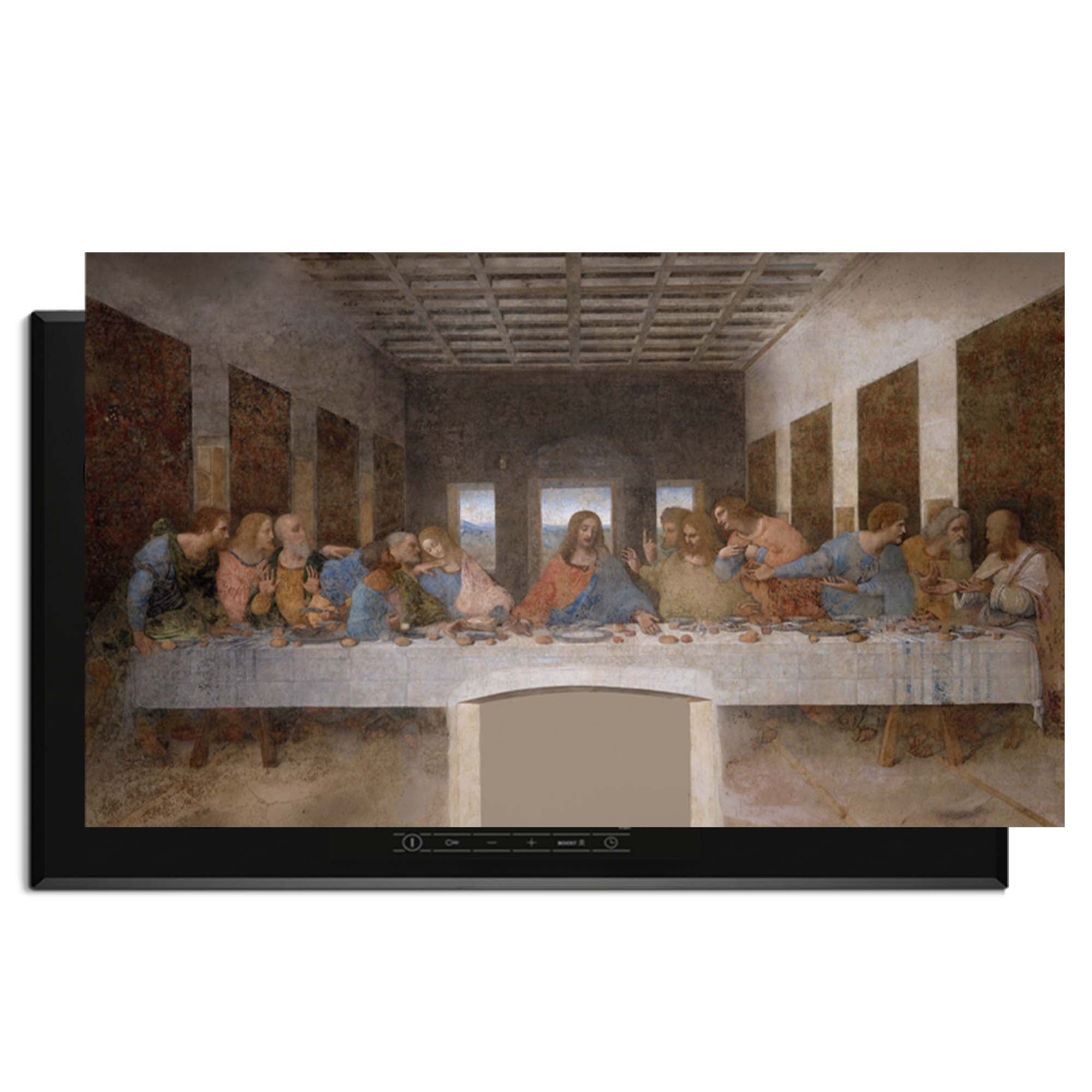 Last Supper - Herdabdeckplatte mit klassischem Meisterwerk für beeindruckenden Küchenstil