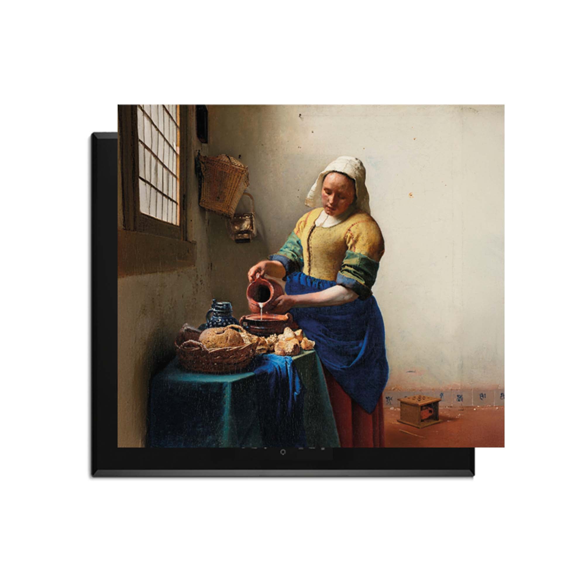 Milkmaid- Induktionswächter in der Küche mit holländischer Kunst