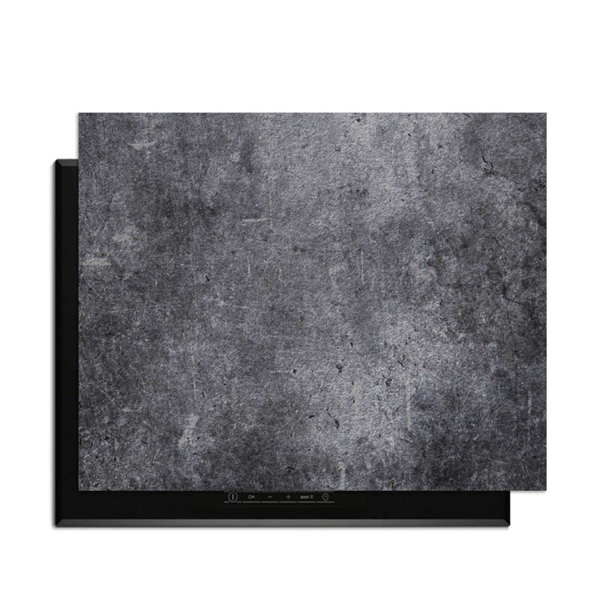Midnight Concrete - Herdabdeckplatte für eine coole und moderne Küche mit industriellem Look.