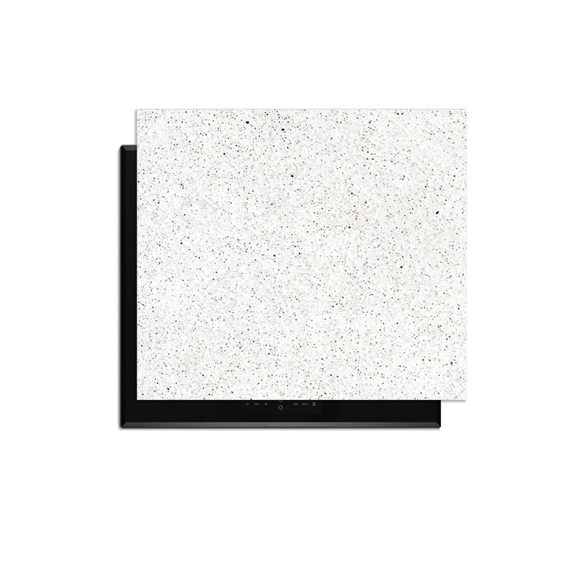 Terrazzo - Herdabdeckplatte auf einem Induktionskochfeld, schützt vor Kratzern und Flecken.