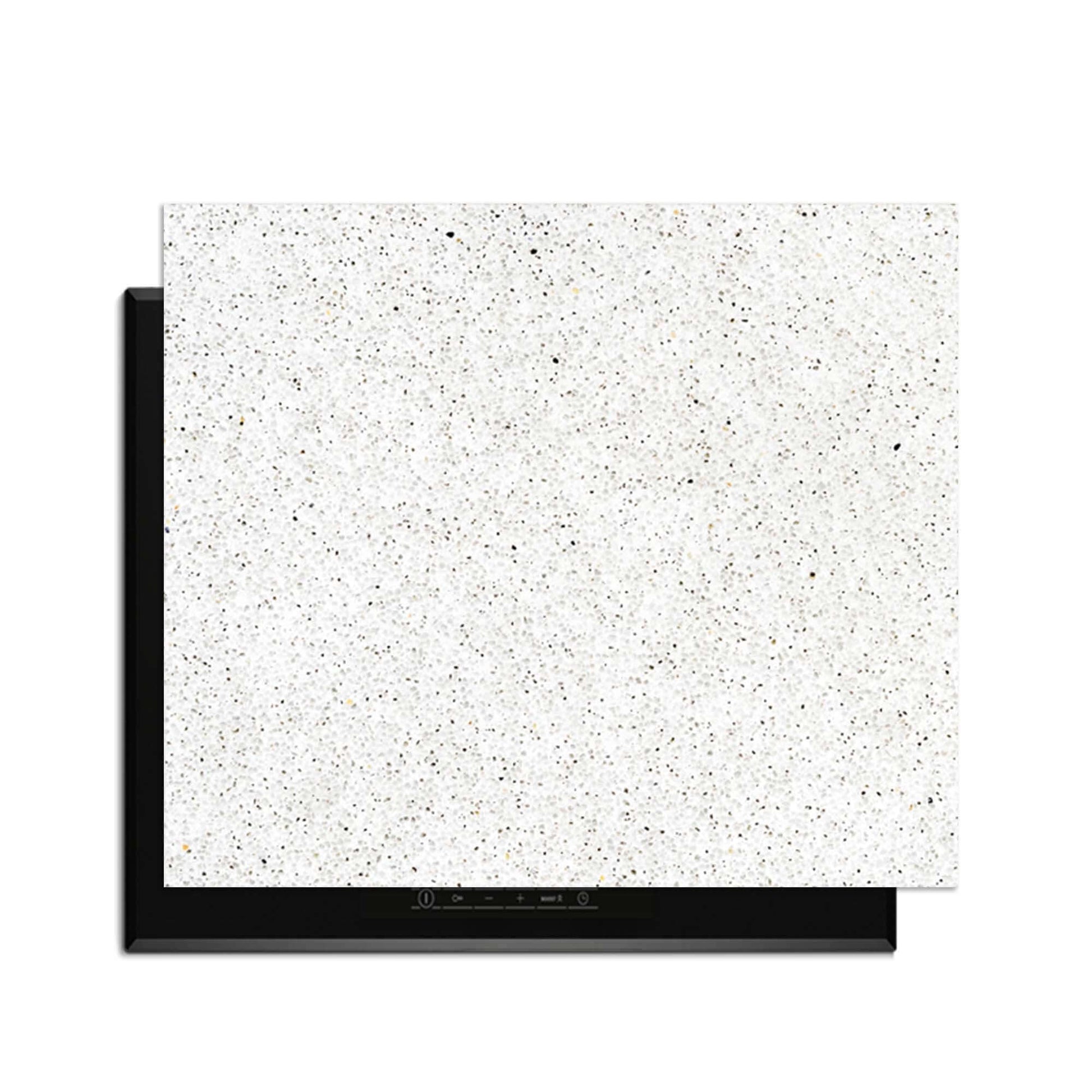 Terrazzo - Herdabdeckplatte für Induktionskochfelder, elegant und kratzfest, trendiges Küchenzubehör.