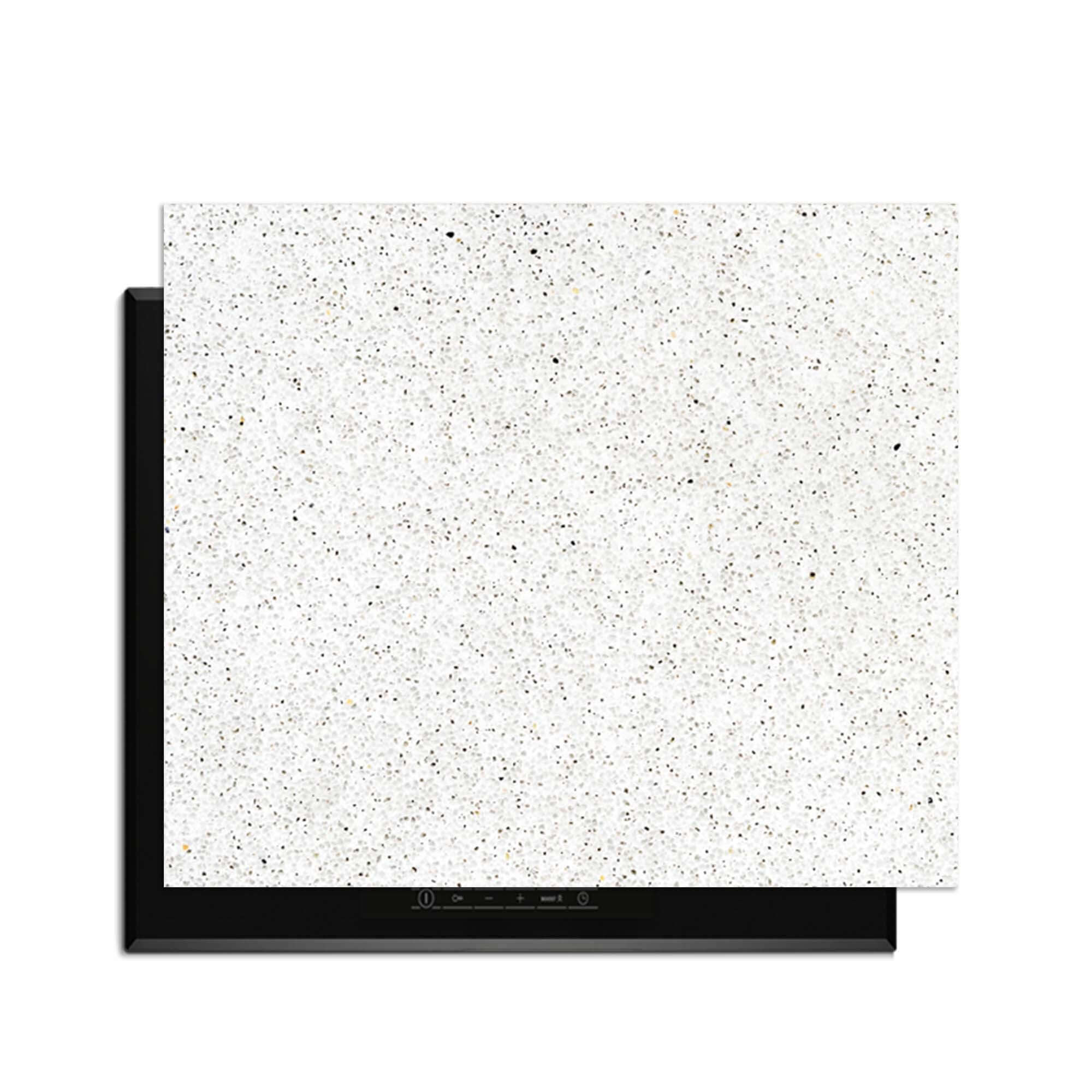 Terrazzo - Herdabdeckplatte für Induktionskochfelder, elegant und kratzfest, trendiges Küchenzubehör.