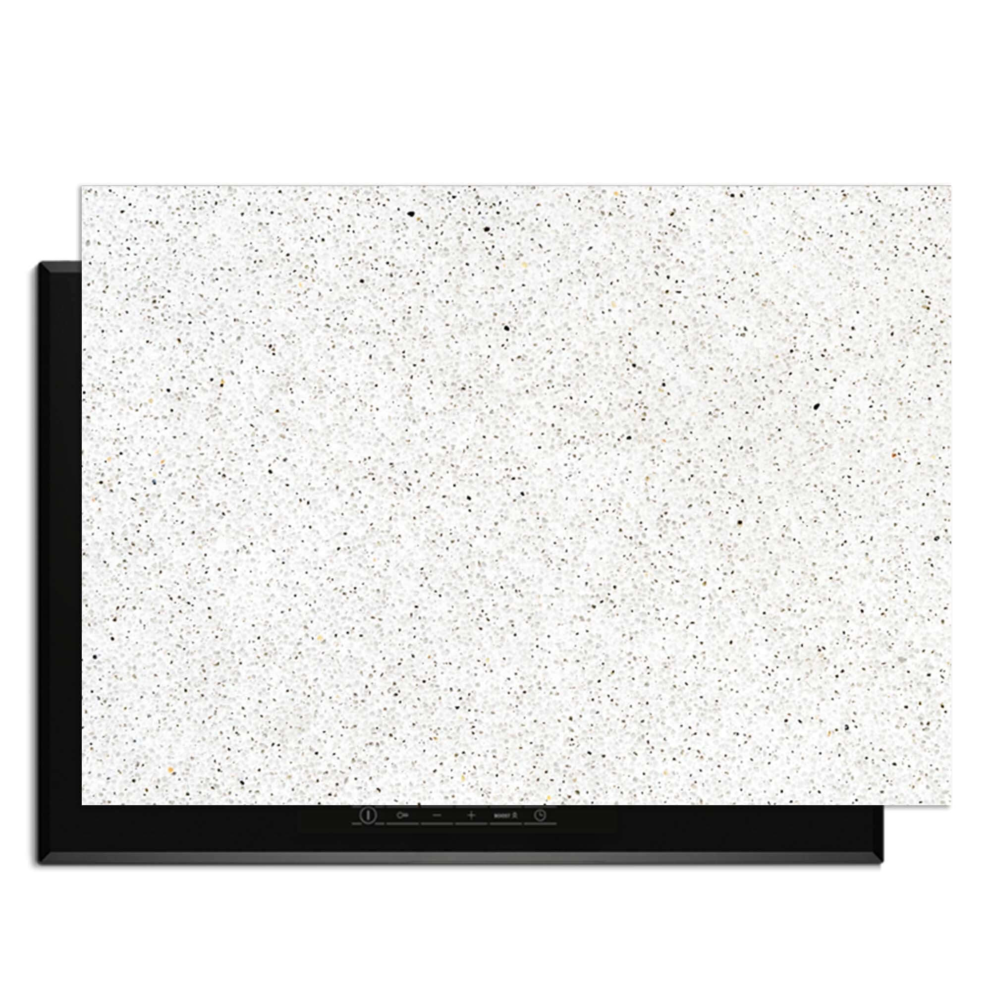 Terrazzo - Herdabdeckplatte zum Schutz von Induktionskochfeldern vor Kratzern und Flecken.