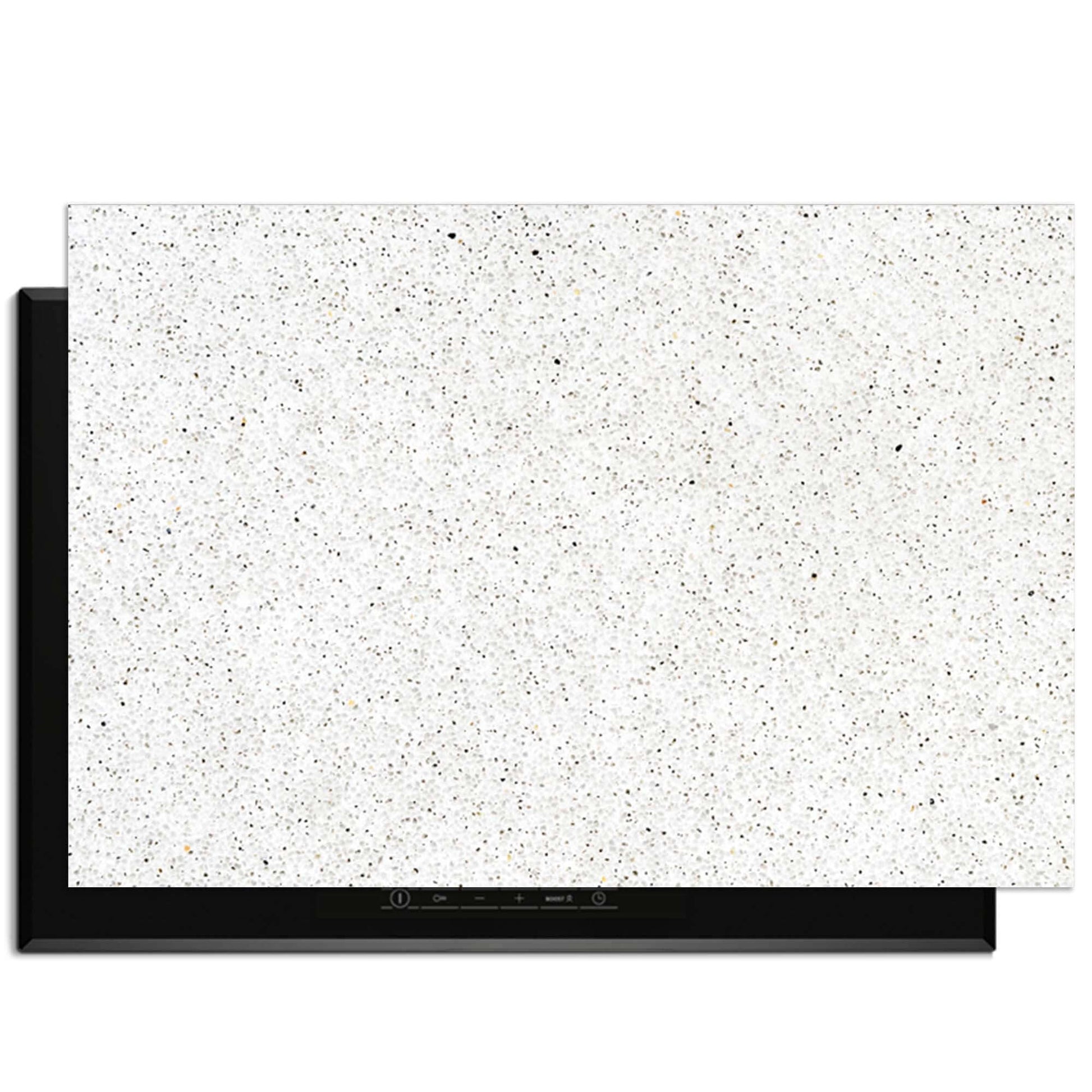 Terrazzo - Herdabdeckplatte für Induktionskochfelder, schützt vor Kratzern und Abrieb.