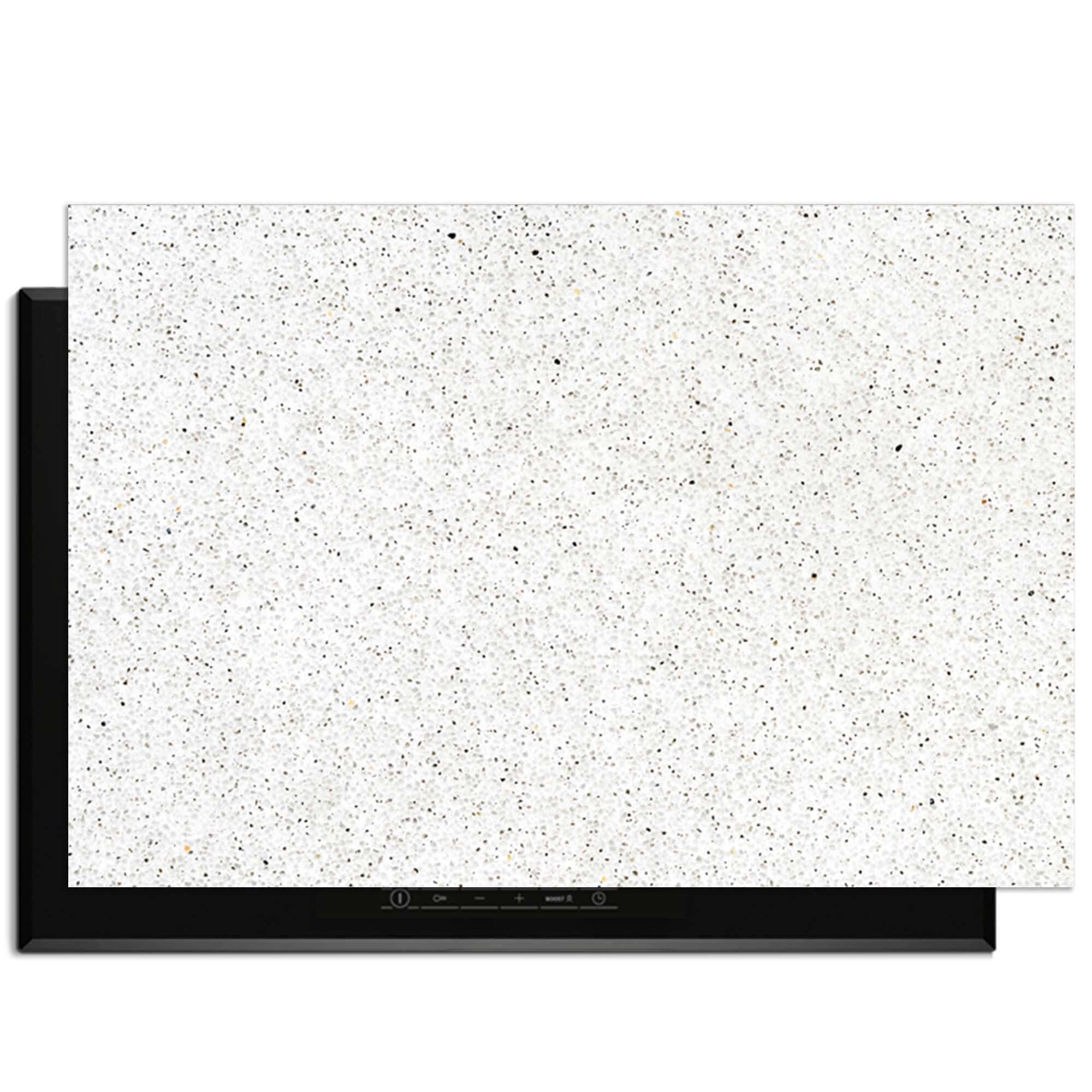 Terrazzo - Herdabdeckplatte für Induktionskochfelder, schützt vor Kratzern und Abrieb.