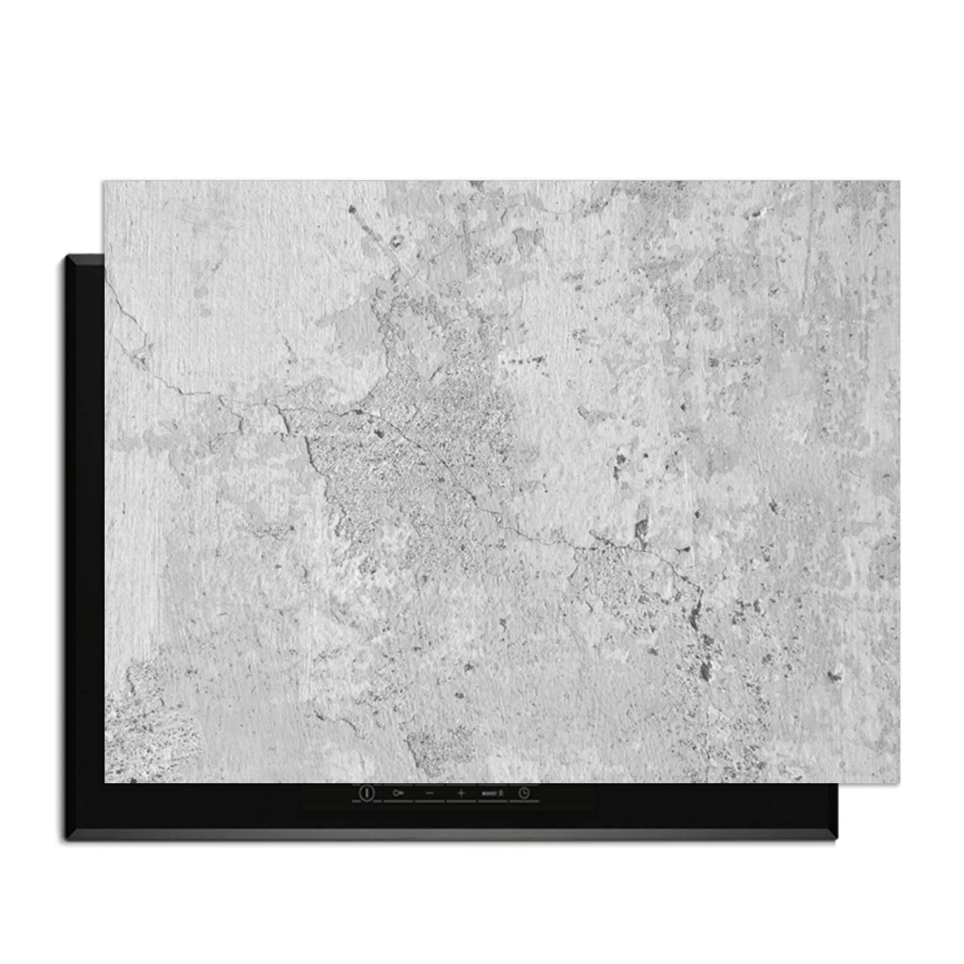 Urban White - Herdabdeckplatte auf Induktionskochfeldern zum Schutz vor Kratzern und Verschütten.