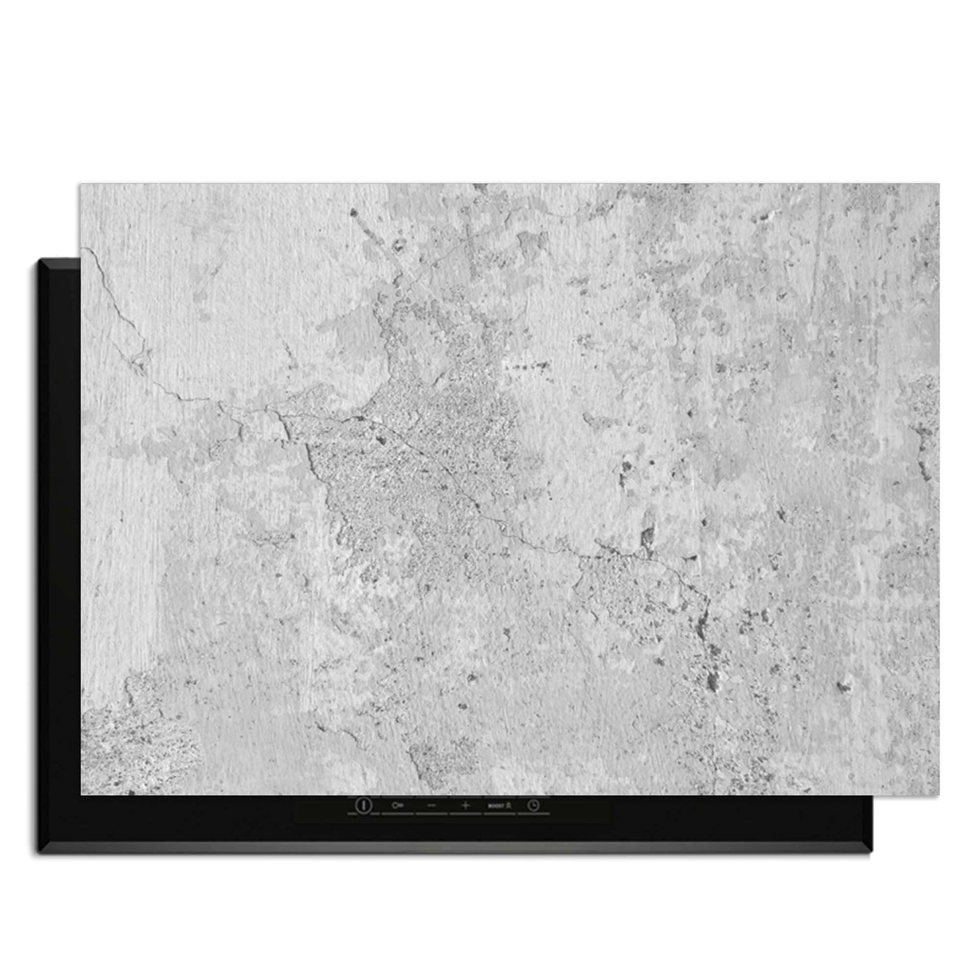 Urban White - Herdabdeckplatte für Induktionskochfelder mit modernem, schlankem Design.