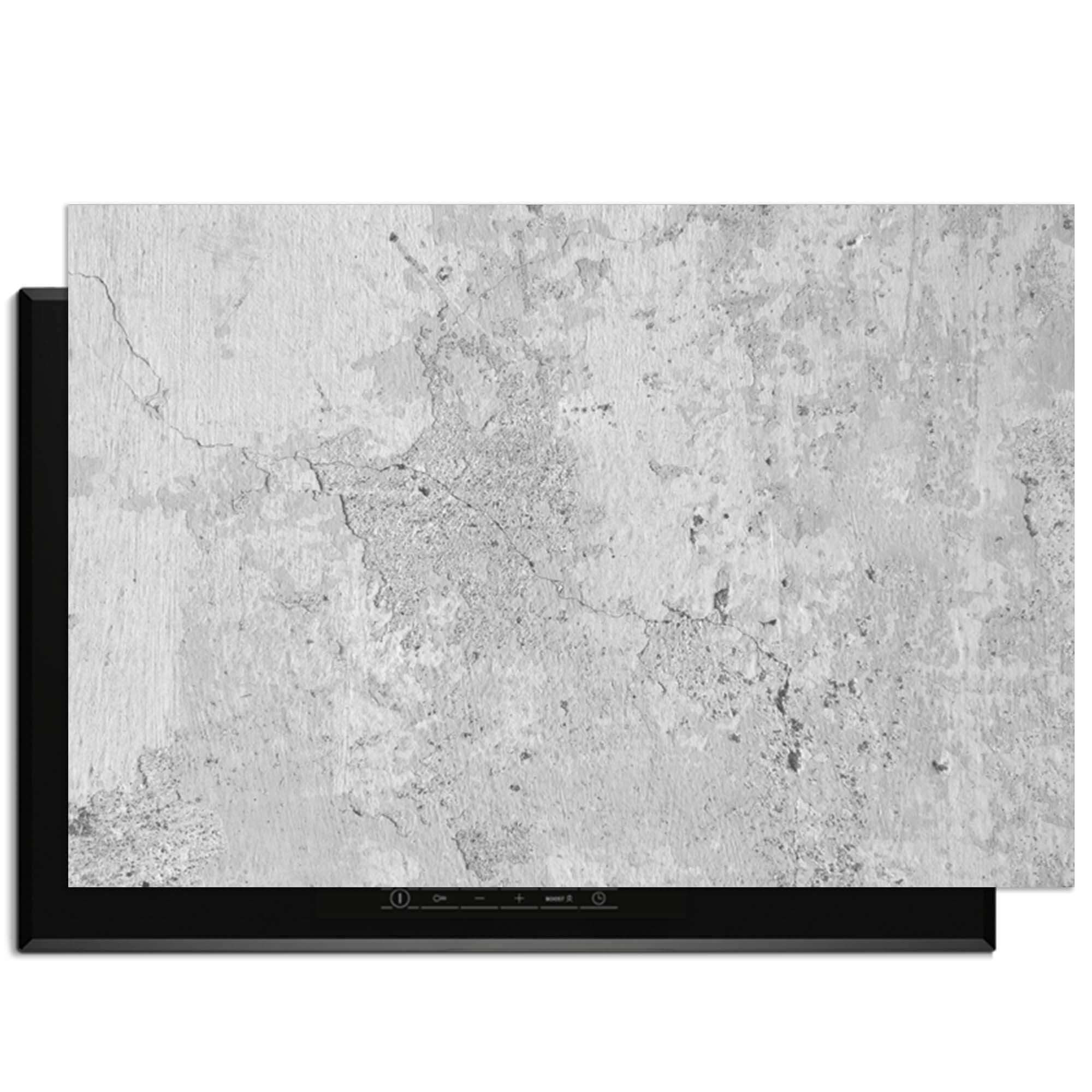 Urban White - Herdabdeckplatte für Induktionskochfelder mit einem modernen, stilvollen Look.