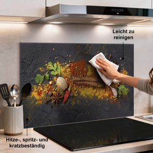 Küchenrückwand „Spice“ aus Leinwand