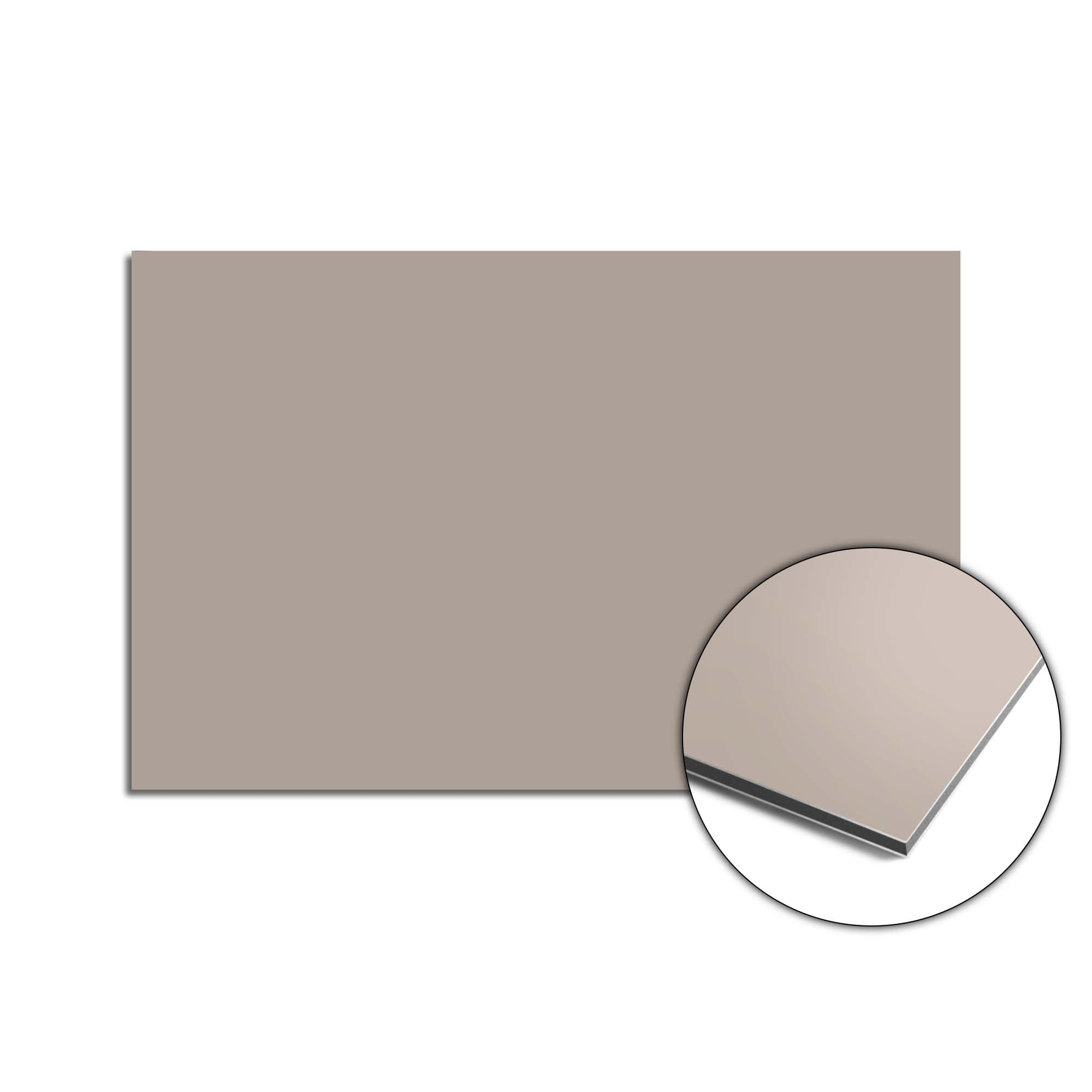 Sandy Jitney Spritzschutz für die Küche, sandfarbener Spritzschutz, minimalistisches Design aus der Kollektion Schlichte Eleganz.