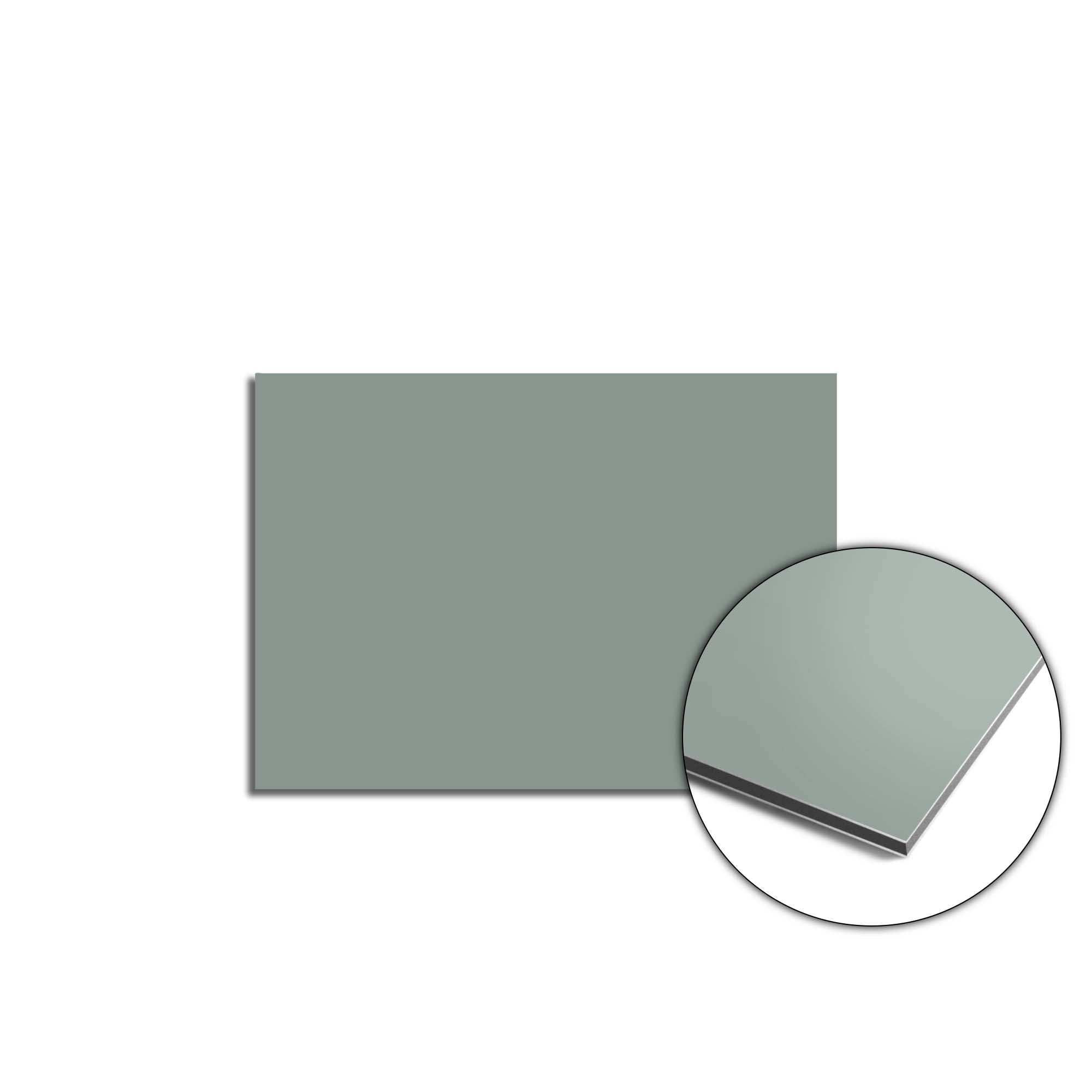 Iceberg Green Spritzwand in modernen Grüntönen für die Küche. Splash Screen und Splash Wall für Holz, Schwarz und Erdtöne.