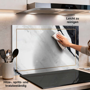 Moderne Marmor-Spritzschutzwand