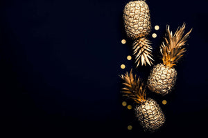 Royal Tropic - Herdabdeckplatte mit tropischen Blättern und leuchtenden Farben, schützt Ihr Kochfeld mit sommerlichem Flair