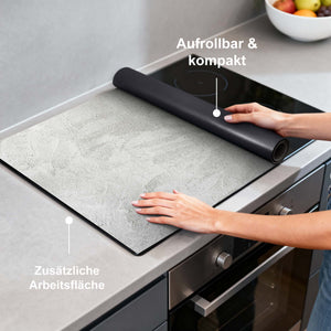 Weiche Betonoberfläche – Herdabdeckplatte