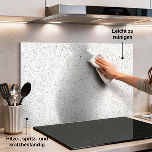 Terrazzo-Küchenrückwand