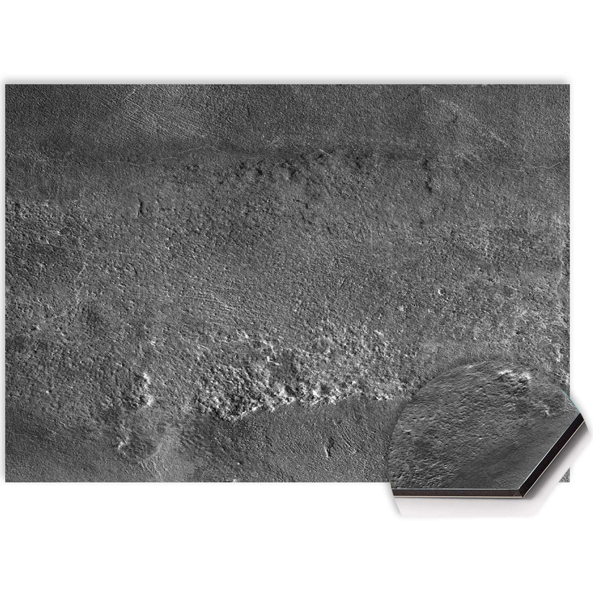 Spritzschutz Urban Stone Elegance in luxuriöser grauer Steinoptik für Ihre Küche, kratzfest und hitzebeständig.