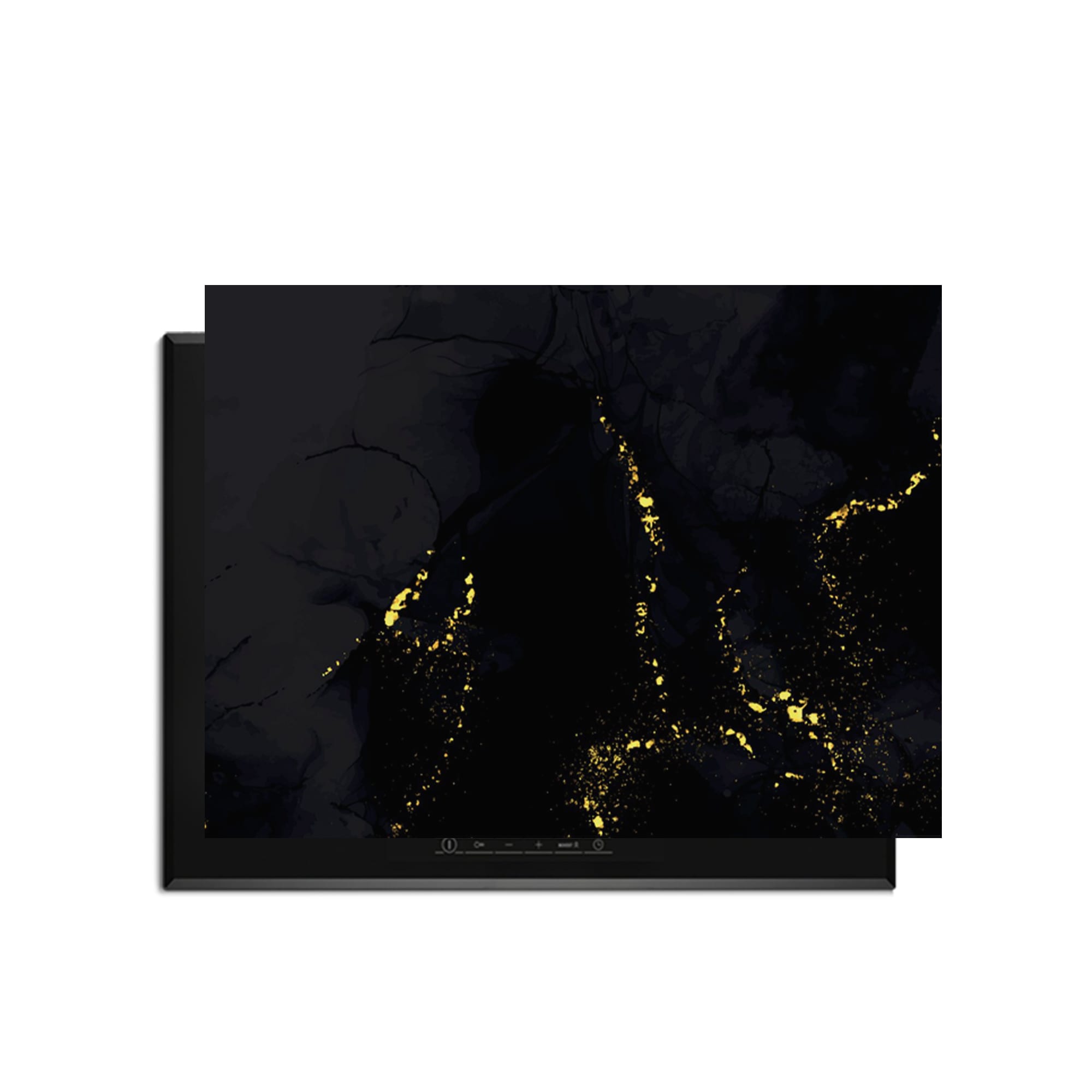 Gilded Marble (IB) inductiebeschermer product 70x52 cm — KitchenArt