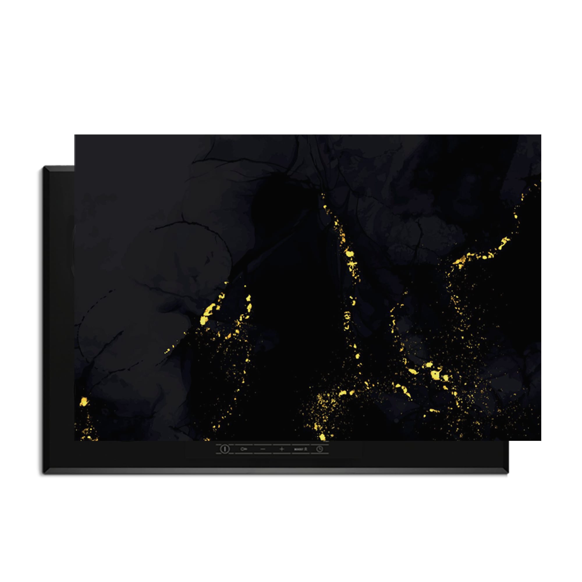 Gilded Marble (IB) inductiebeschermer product 80x52 cm — KitchenArt