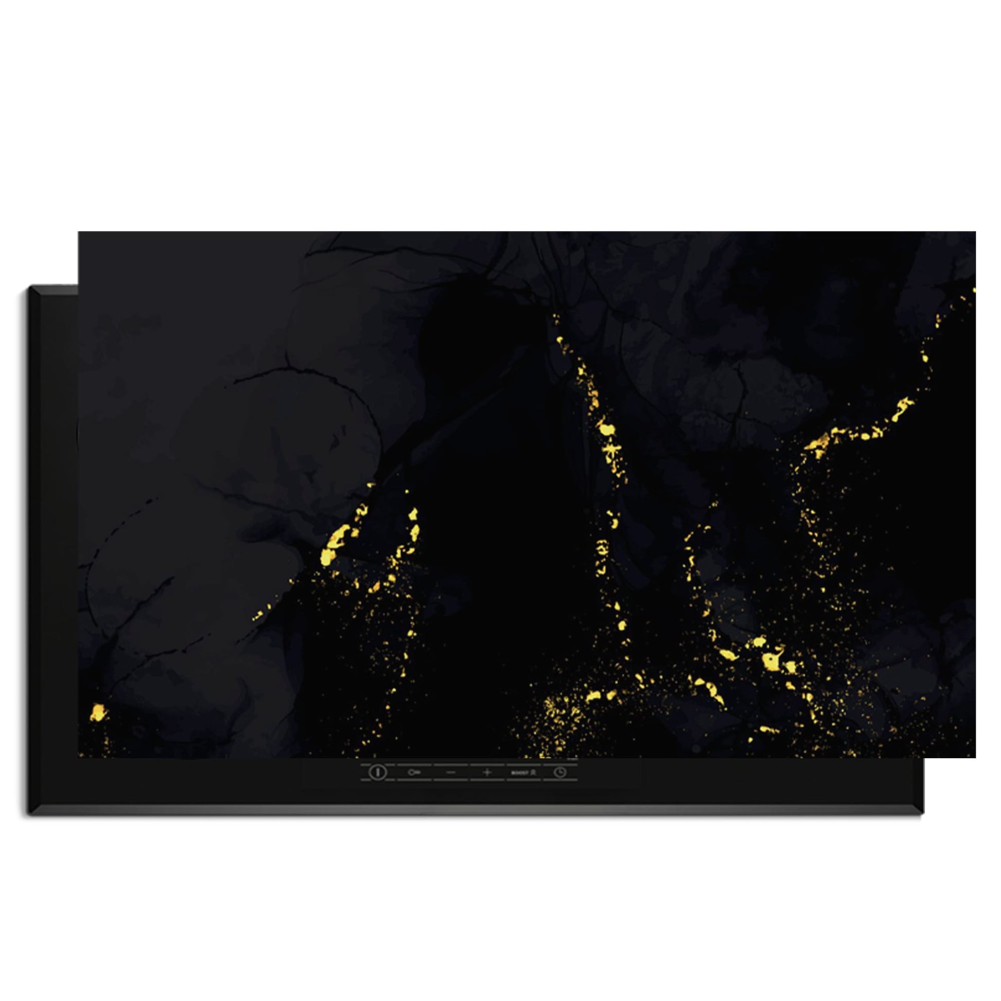 Gilded Marble (IB) inductiebeschermer product 90x52 cm — KitchenArt