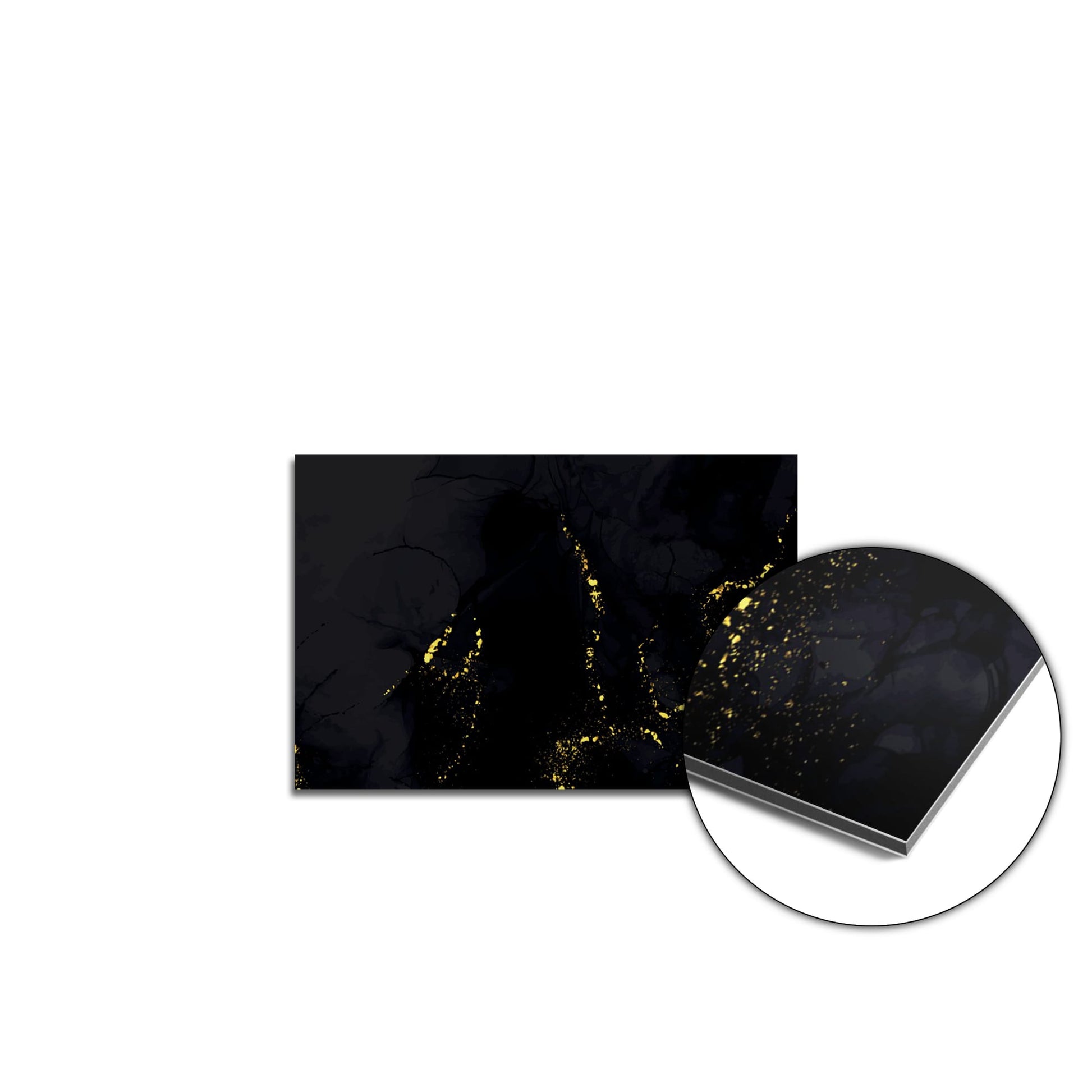 Gilded Marble (SP) spatscherm product 60x40 cm — KitchenArt