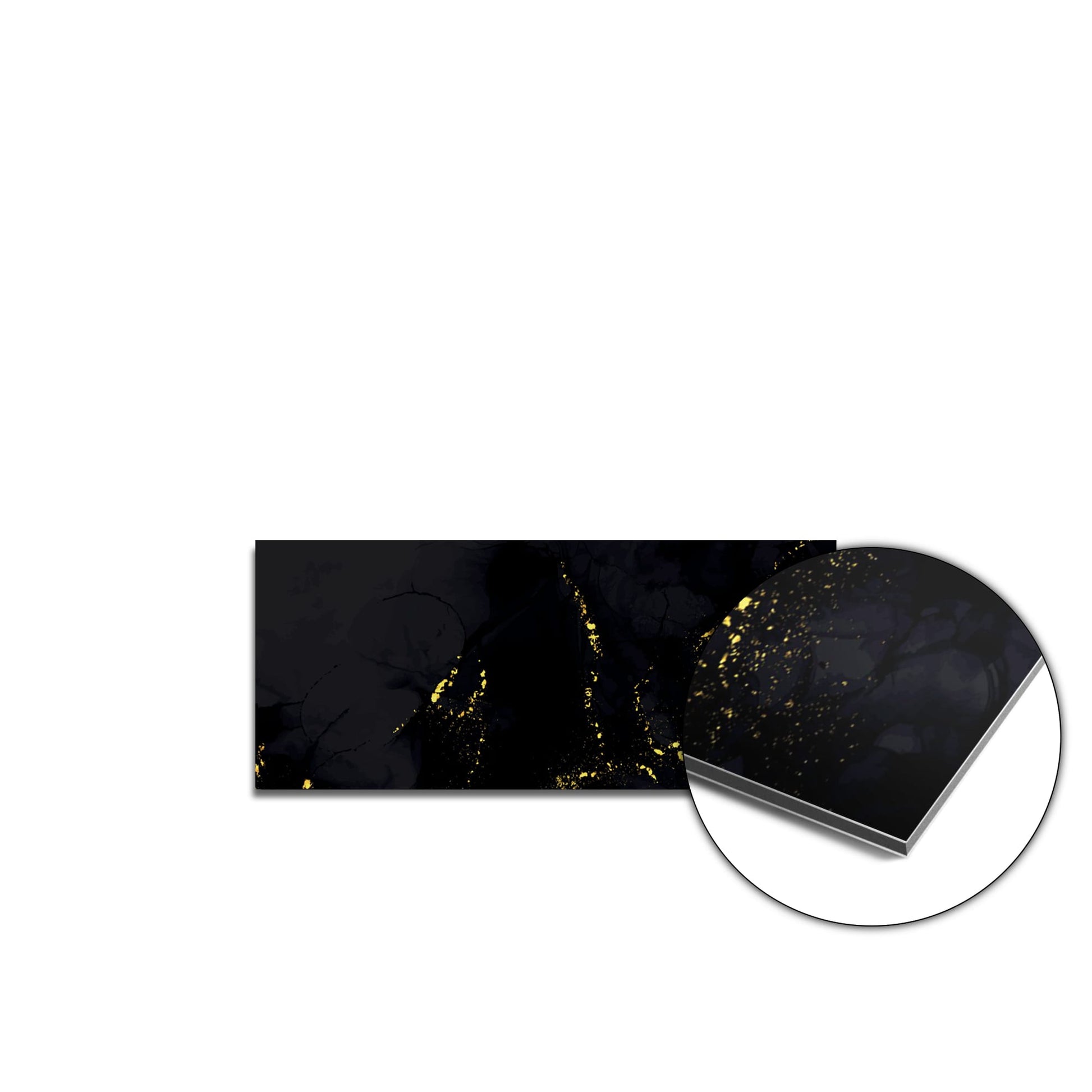 Gilded Marble (SP) spatscherm product 70x30 cm — KitchenArt