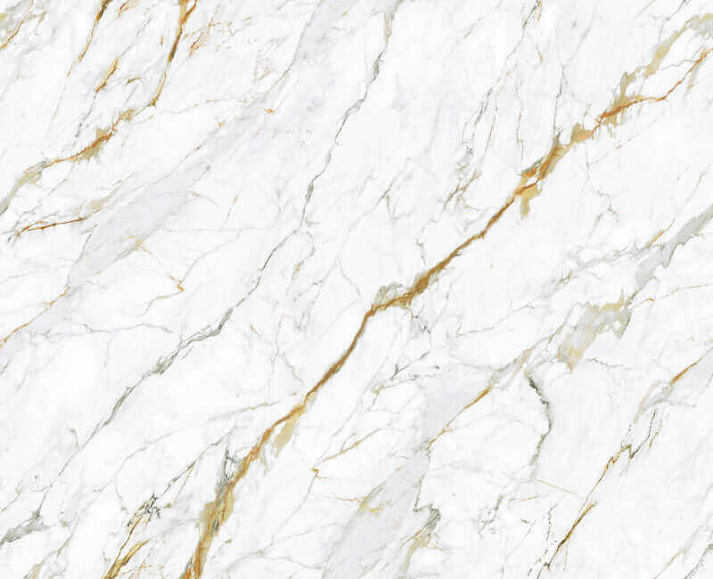 Weißer Marmor mit Gold - Herdabdeckplatte mit einzigartigem Design, schützt Ihr Kochfeld vor Kratzern und verleiht Ihrer Küche einen stilvollen Look